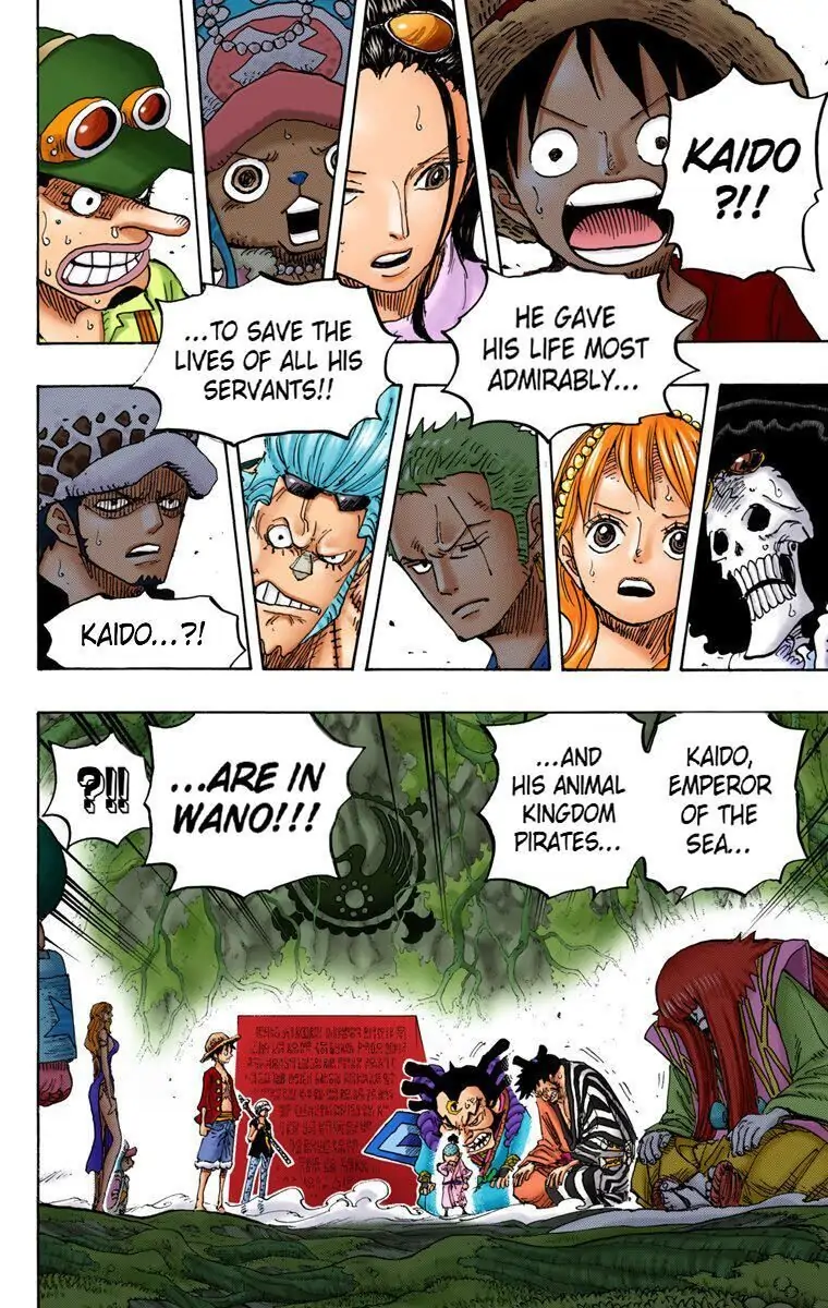 One Piece Digital Colored Chapter 818 image 14
